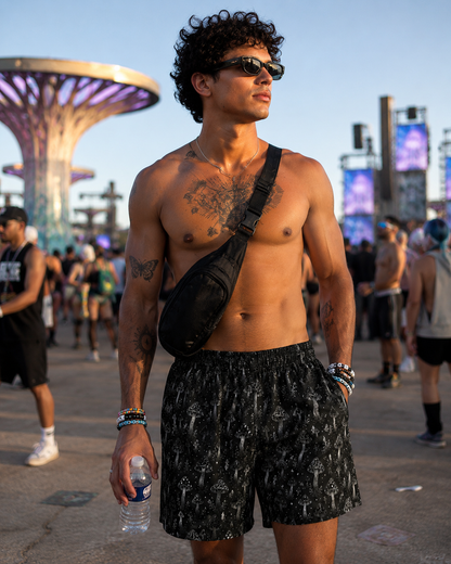 shroom noire | 6.5" festival shorts