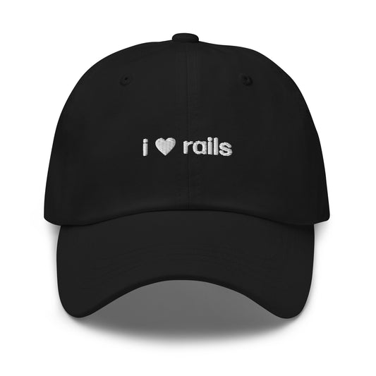 i love rails | dad cap