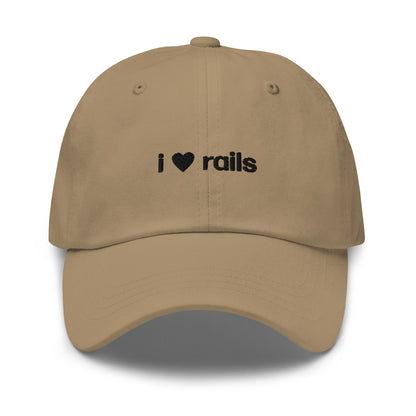 i love rails | dad cap