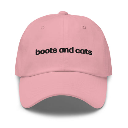 boots and cats | dad cap