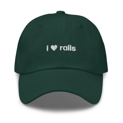 i love rails | dad cap