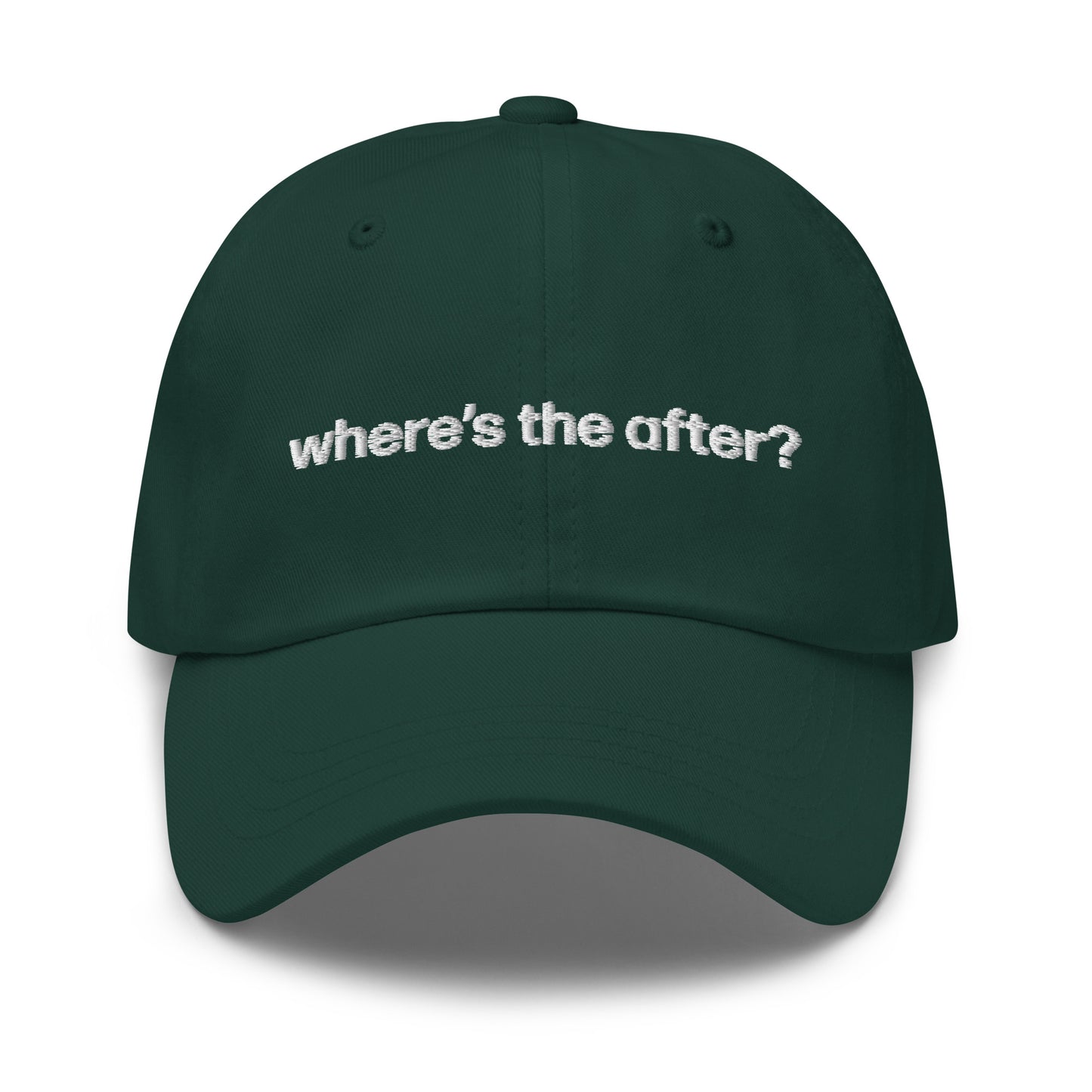 where's the after? | dad cap