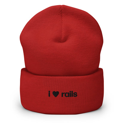 i love rails | beanie