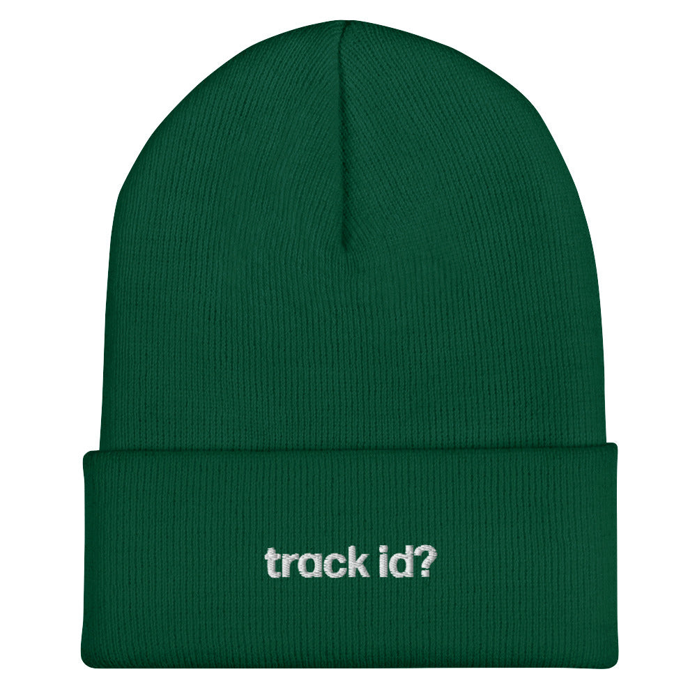 track id? | beanie