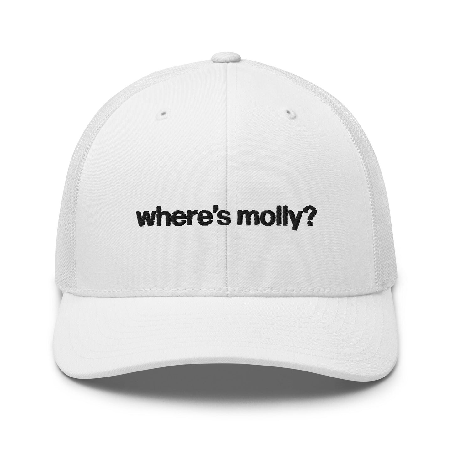 where&#39;s molly? | trucker hat