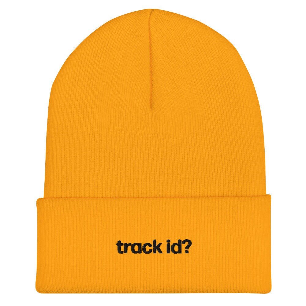 track id? | beanie