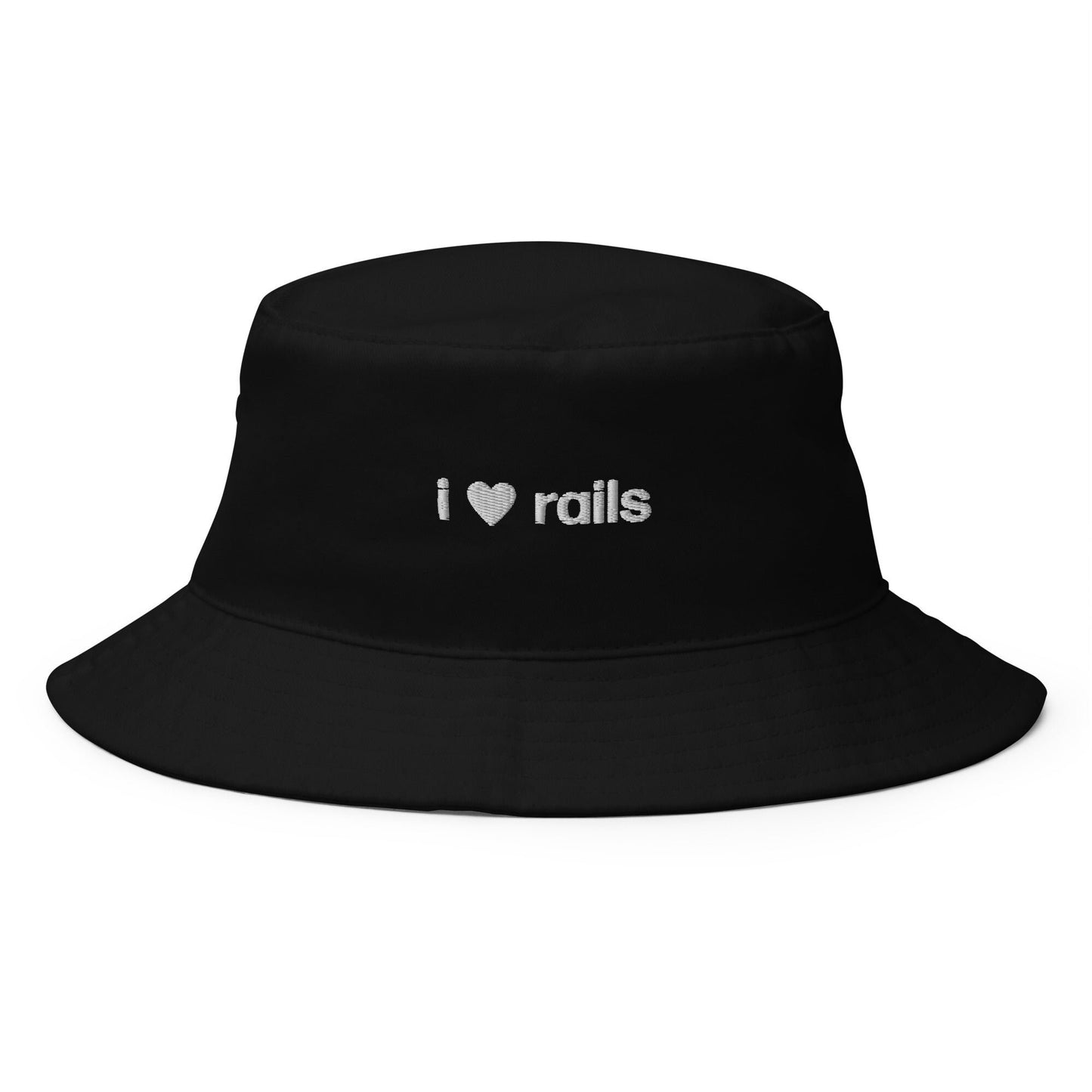 i love rails | bucket hat