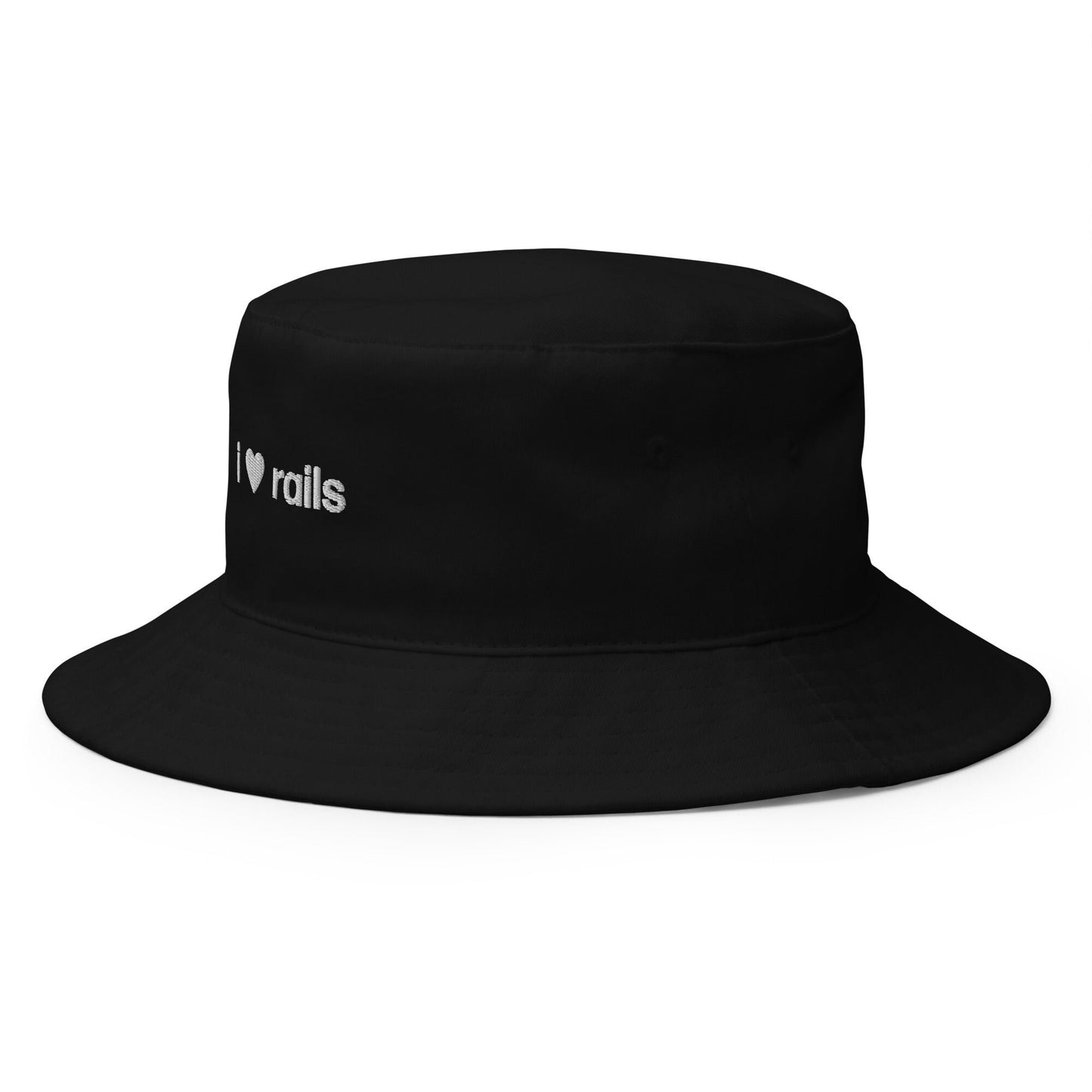 i love rails | bucket hat