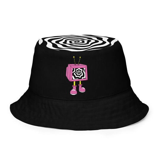 static | reversible bucket hat