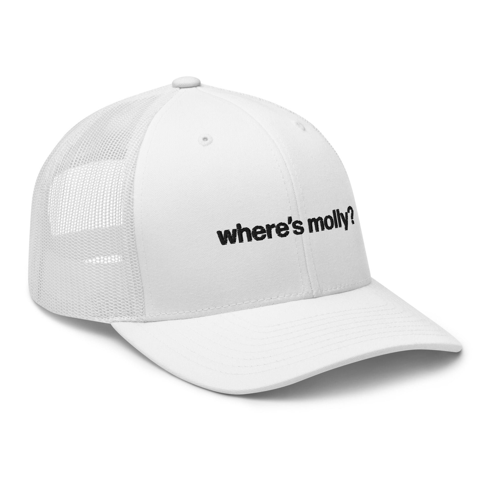 where&#39;s molly? | trucker hat