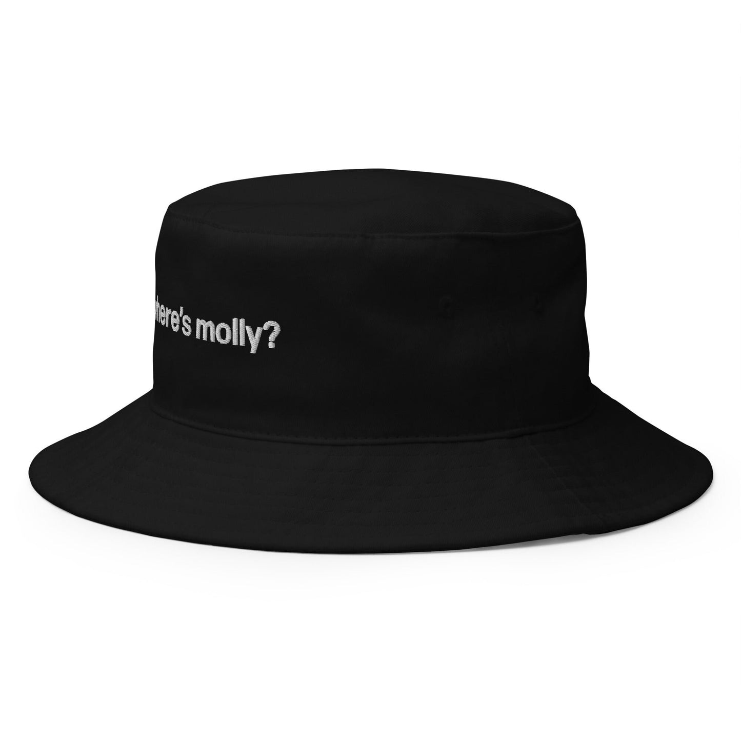 where&#39;s molly? | bucket hat