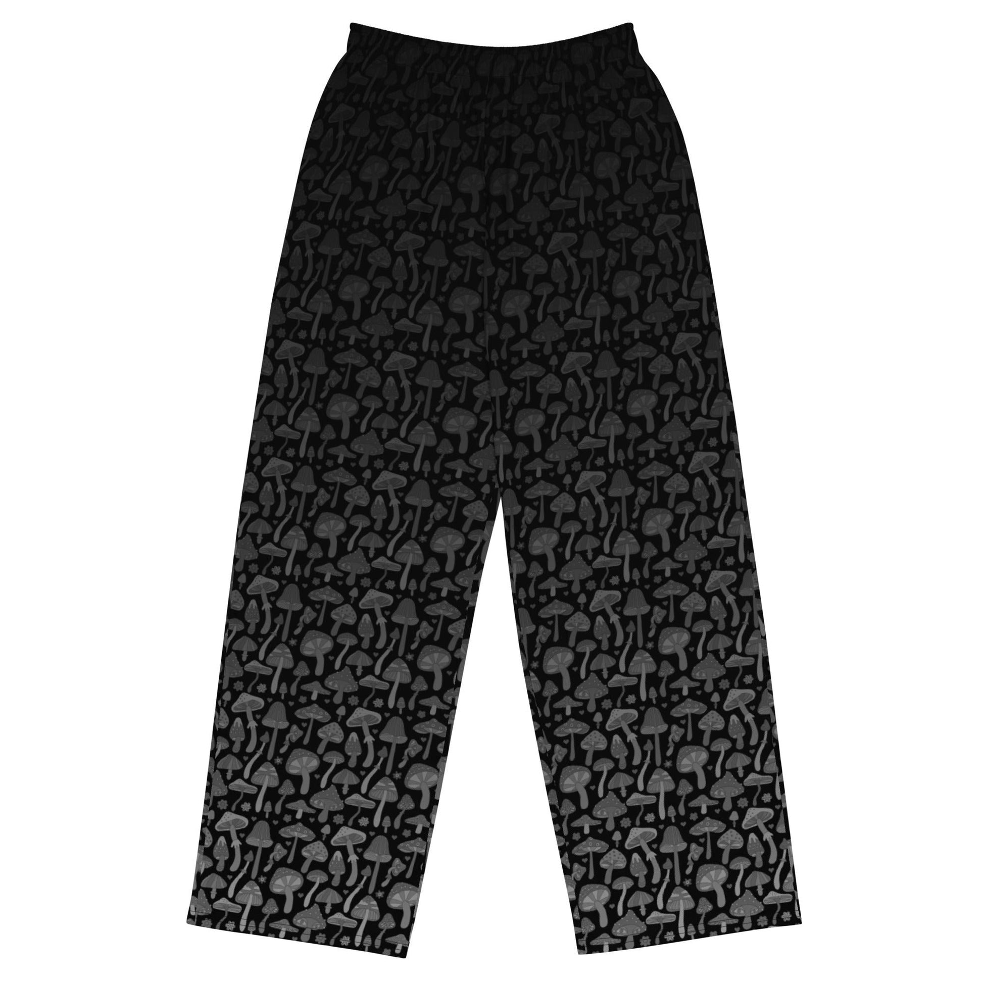 shroom noire | wide-leg pants