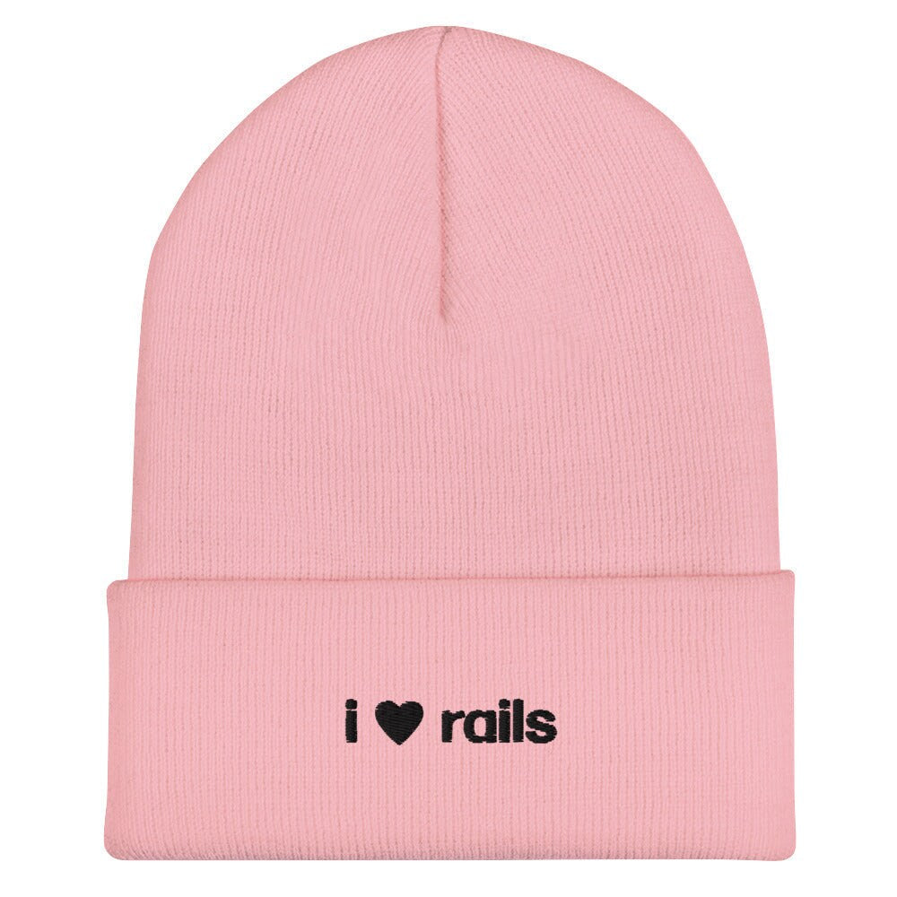 i love rails | beanie