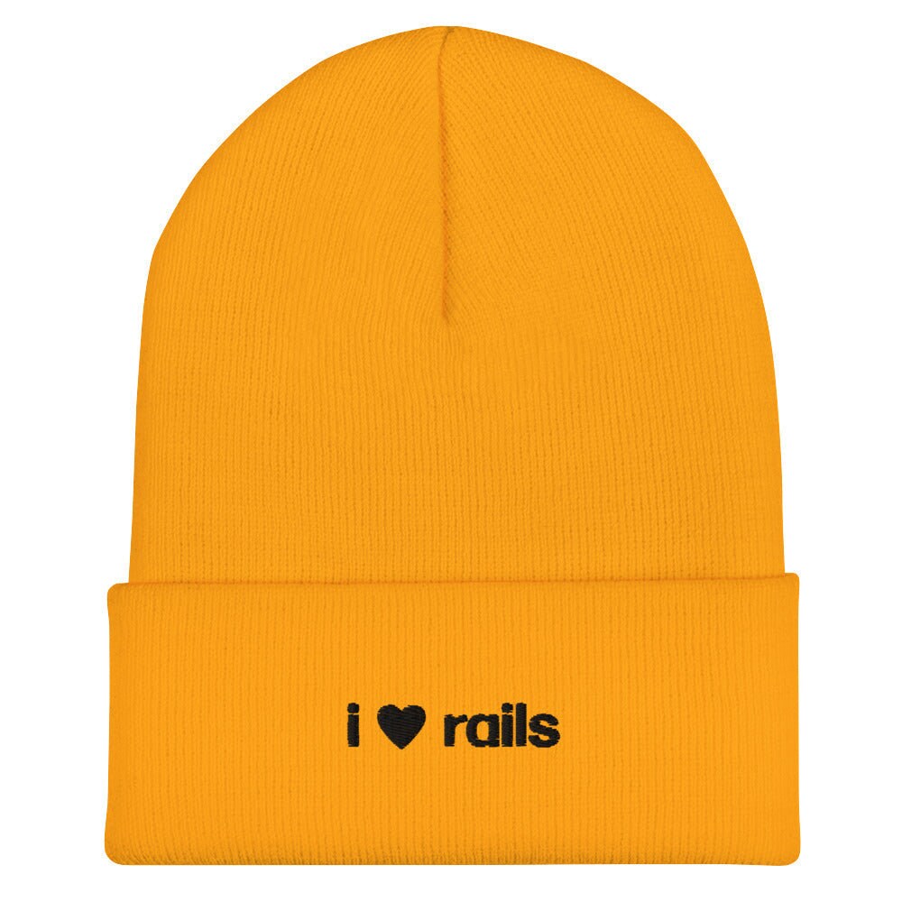 i love rails | beanie