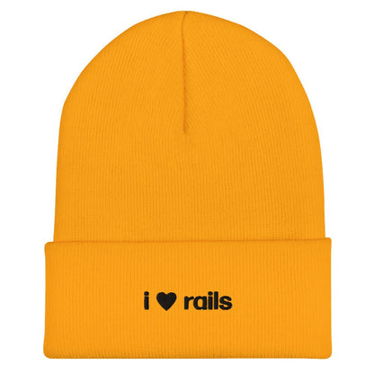 i love rails | beanie