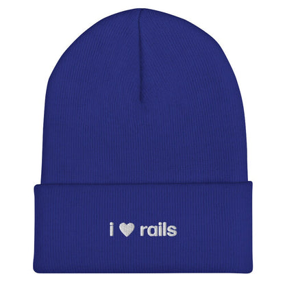 i love rails | beanie