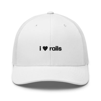 i love rails | trucker hat