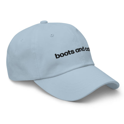 boots and cats | dad cap